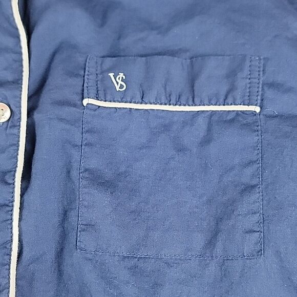 VICTORIA'S SECRET 100% Cotton Button Down Pajama Top [SIZE SMALL]‎ - Picture 2 of 4